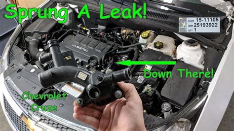 coolant leak chevy cruze|Got a coolant leak in my 2014 Chevy Cruze